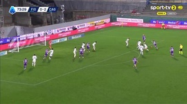 Serie A: Fiorentina vs Cagliari, Golo 1-2 M. Brescianini (2025-2026)