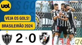 Brasileirão: Atlético-MG 2 - 0 Vasco (2024)