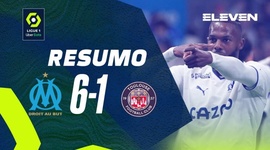 Ligue 1: Marseille 6 - 1 Toulouse (2022-2023)