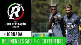 Liga Revelação: Belenenses SAD 4 - 0 Feirense (2019-2020)