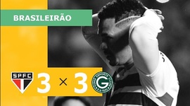 Brasileirão: São Paulo 3 - 3 Goiás (2022)