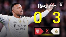 La Liga: Athletic Bilbao 0 - 3 Real Madrid (2025-2026)
