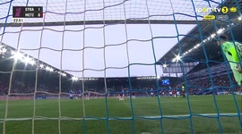 Ligue 1: Strasbourg vs Metz, Golo 1-1 G. Hein (g.p.) (2025-2026)