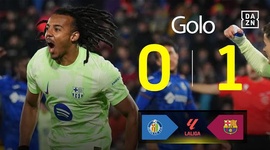 La Liga: Getafe vs Barcelona, Golo 0-1 Kounde (2024-2025)