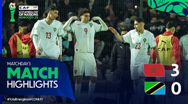 Campeonato Africano Sub-17: Marrocos 3 - 0 Tanzânia (2025)