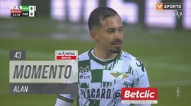 Liga Portugal Betclic: Moreirense vs Farense, Jogada Alan, 43' (2024-2025)
