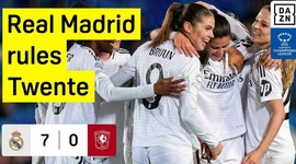 Liga Campeões Feminina: Real Madrid FM 7 - 0 FC Twente FM (2024-2025)