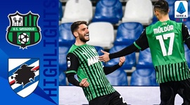 Serie A: Sassuolo 1 - 0 Sampdoria (2020-2021)