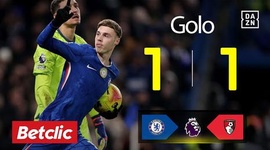 Premier League: Chelsea vs AFC Bournemouth, Golo 1-1 Cole Palmer (2025-2026)