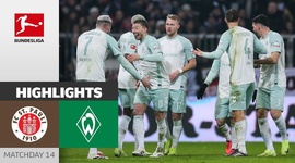 Bundesliga: FC St. Pauli 0 - 2 Werder Bremen (2024-2025)
