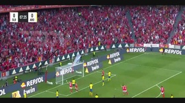 Liga Portugal Bwin: Benfica (1-0) Arouca, Golo Gilberto, 8m (2022-2023)