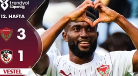 Super Ligi: Hatayspor 3 - 1 Gaziantep FK (2024-2025)
