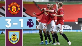 Premier League: Man Utd 3 - 1 Burnley (2020-2021)