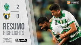 Liga Portugal Bwin: Sporting 2 - 0 Famalicão (2021-2022)