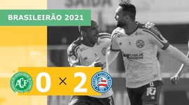 Brasileirão: Chapecoense 0 - 2 Bahia (2021)