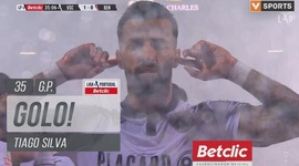 Liga Portugal Betclic: V. Guimarães vs Benfica, Golo 1-0 Tiago Silva (2023-2024)