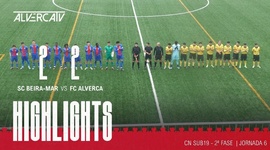 Juniores A S19 I Divisão: Beira-Mar 2 - 2 Alverca (2023-2024)