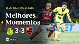 Brasileirão: Mirassol 3 - 3 Flamengo (2025)