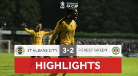 FA Cup: St. Albans City 3 - 2 Forest Green (2021-2022)