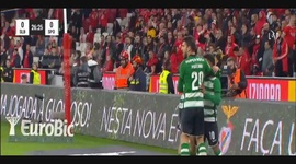 Liga Portugal Bwin: Benfica (0-1) Sporting, Golo Alexander Bah (p.b.), 27m (2022-2023)