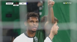 Taça de Portugal Generali Tranquilidade: Sporting vs AVS SAD, Golo 1-0 Luis Guilherme (2025-2026)