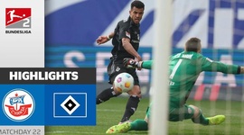 2. Bundesliga: Hansa Rostock 2 - 2 Hamburger SV (2023-2024)