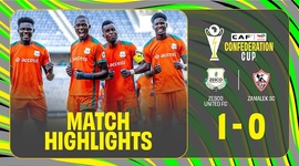 CAF Confederation Cup: ZESCO United 1 - 0 Zamalek (2025-2026)