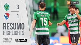 Liga Portugal Bwin: Sporting 3 - 1 Gil Vicente (2022-2023)