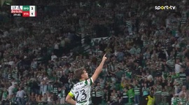 Liga Portugal Betclic: Sporting vs Santa Clara, Golo 2-1 Daniel Bragança (2025-2026)