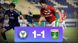 Super League: Metallurg Bekobod 1 - 1 Lokomotiv Tashkent (2024)