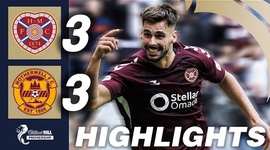Premiership: Hearts 3 - 3 Motherwell (2025-2026)
