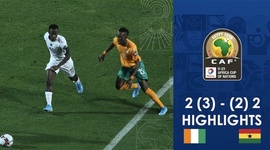 Campeonato Africano Sub-23: Costa do Marfim 3 - 2 g.p Gana (2019)