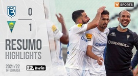 Liga Portugal Bwin: B SAD 0 - 1 Estoril (2021-2022)
