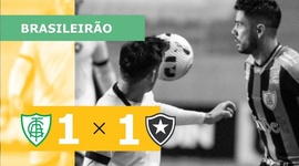 Brasileirão: América-MG 1 - 1 Botafogo (2022)