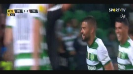 Liga Portugal Bwin: Sporting (1-0) Santa Clara, Golo Bruno Tabata, 41m (2021-2022)