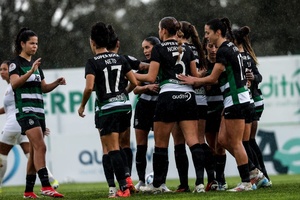 Sporting em vantagem para final da Taça da Liga feminina após golear Damaiense