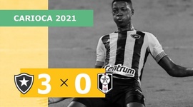 Campeonato Carioca: Botafogo 3 - 0 Resende (2021)