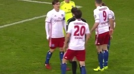 DFB-Pokal: Hamburger SV 1 - 2 Mönchengladbach (2016-2017)