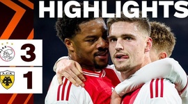 Liga Europa: Ajax 3 - 1 AEK (2023-2024)