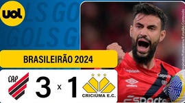 Brasileirão: Athletico-PR 3 - 1 Criciúma (2024)