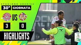 Serie B: FC Südtirol 3 - 0 Cremonese (2023-2024)