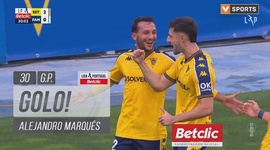 Liga Portugal Betclic: Estoril vs Famalicão, Golo 2-0 Alejandro Marqués (g.p.) (2024-2025)