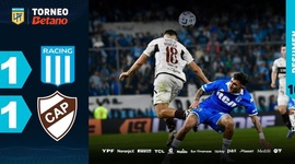 Liga Profesional: Racing Club 1 - 1 Platense (2024)