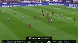 La Liga: Atlético Madrid 3 - 0 Valência (2016-2017)