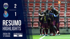 Liga Portugal 2 Meu Super: Desp. Chaves 2 - 1 FC Porto B (2024-2025)