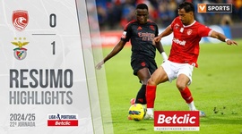 Liga Portugal Betclic: Santa Clara 0 - 1 Benfica (2024-2025)