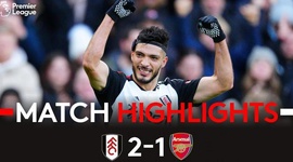 Premier League: Fulham 2 - 1 Arsenal (2023-2024)