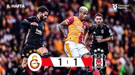 Super Ligi: Galatasaray 1 - 1 Besiktas (2025-2026)
