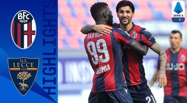 Serie A: Bologna 3 - 2 Lecce (2019-2020)