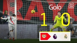 La Liga: Rayo Vallecano vs Real Madrid, Golo 1-0 Unai López (2024-2025)
